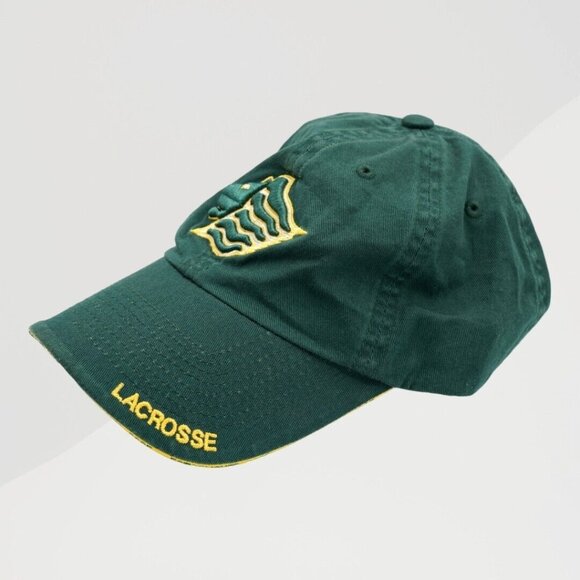 Saint Leo University Mascot Logo Lacrosse Embroidered Adjustable Baseball Cap‎ - Picture 1 of 6
